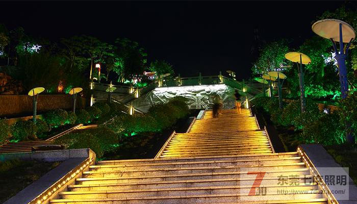 城市公園景觀照明設計效果圖-東莞91香蕉下载导航照明