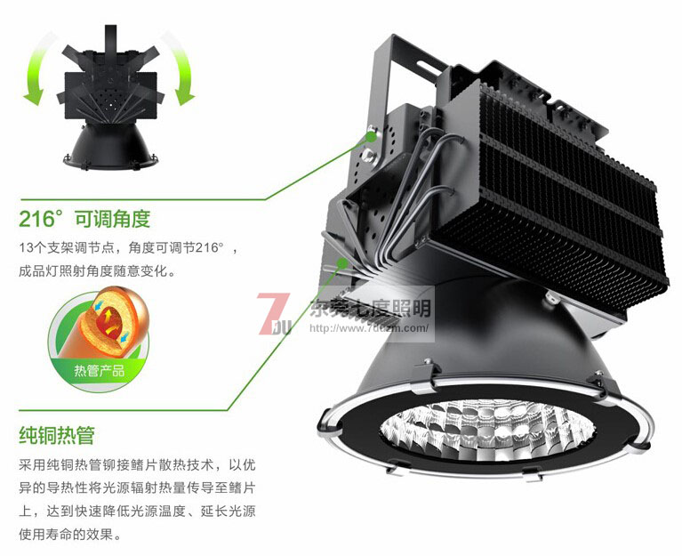 東莞91香蕉下载导航照明QDLED-GC011-500WLED塔吊燈產品細節圖片